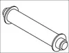 Ginger2_184Replacement Roller for Hotelier 0308 or Quattro 1808 Toilet Tissue Holder 